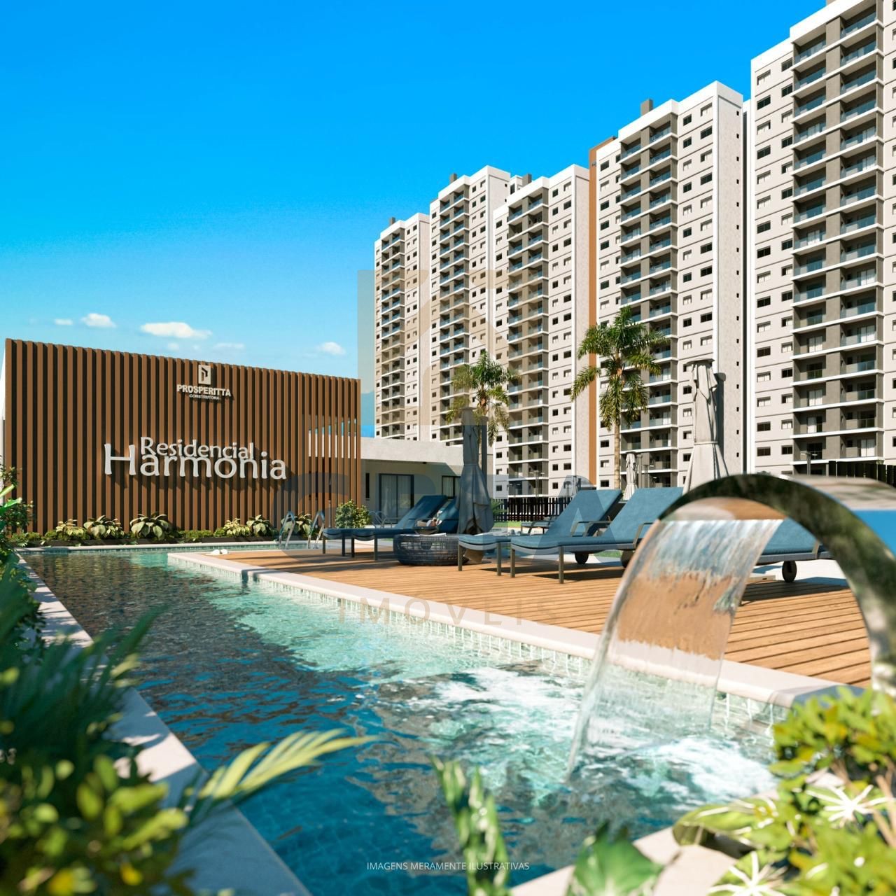 Em Construção com 2 Quartos sendo 1 Suíte - Residencial Harmonia 
